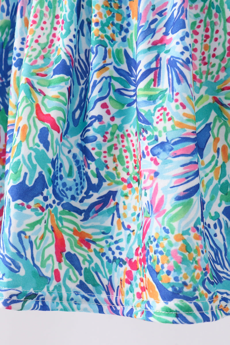 Blue Petals Boutique Set
