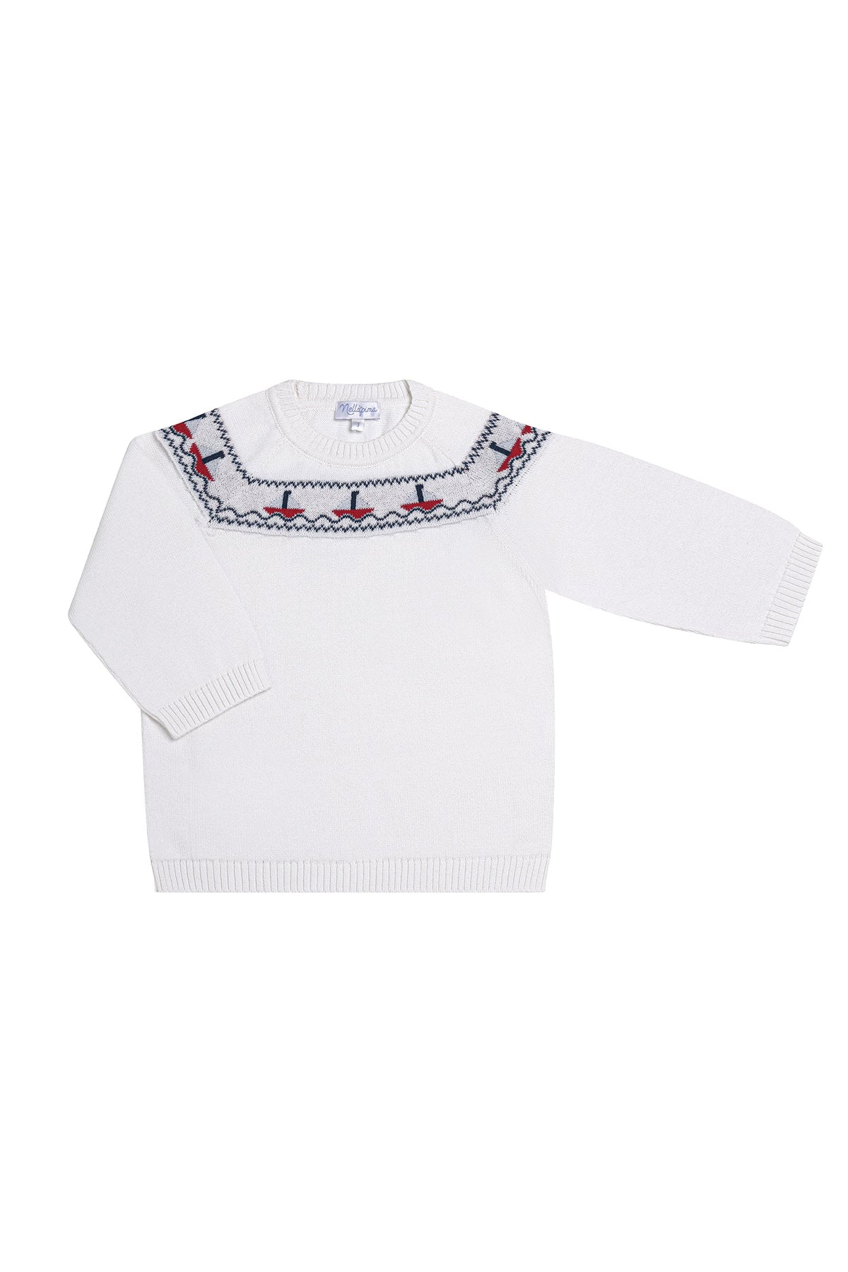 Sailboat Knit Sweater