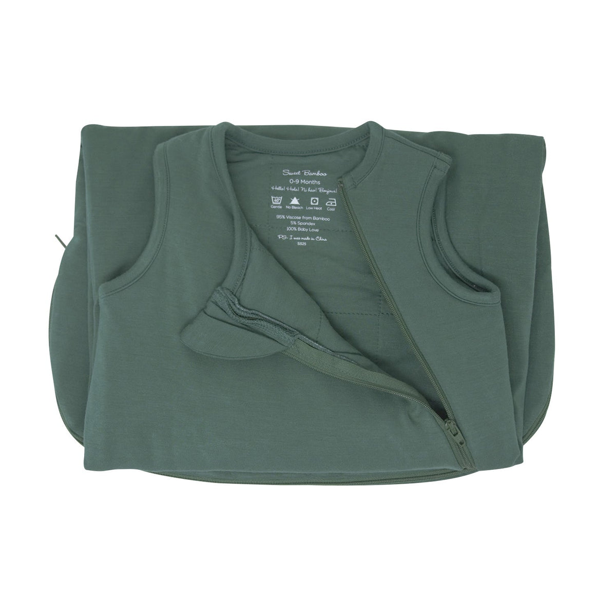 Hunter Green Sleep Sack - Soft & Cozy Baby Boy Style