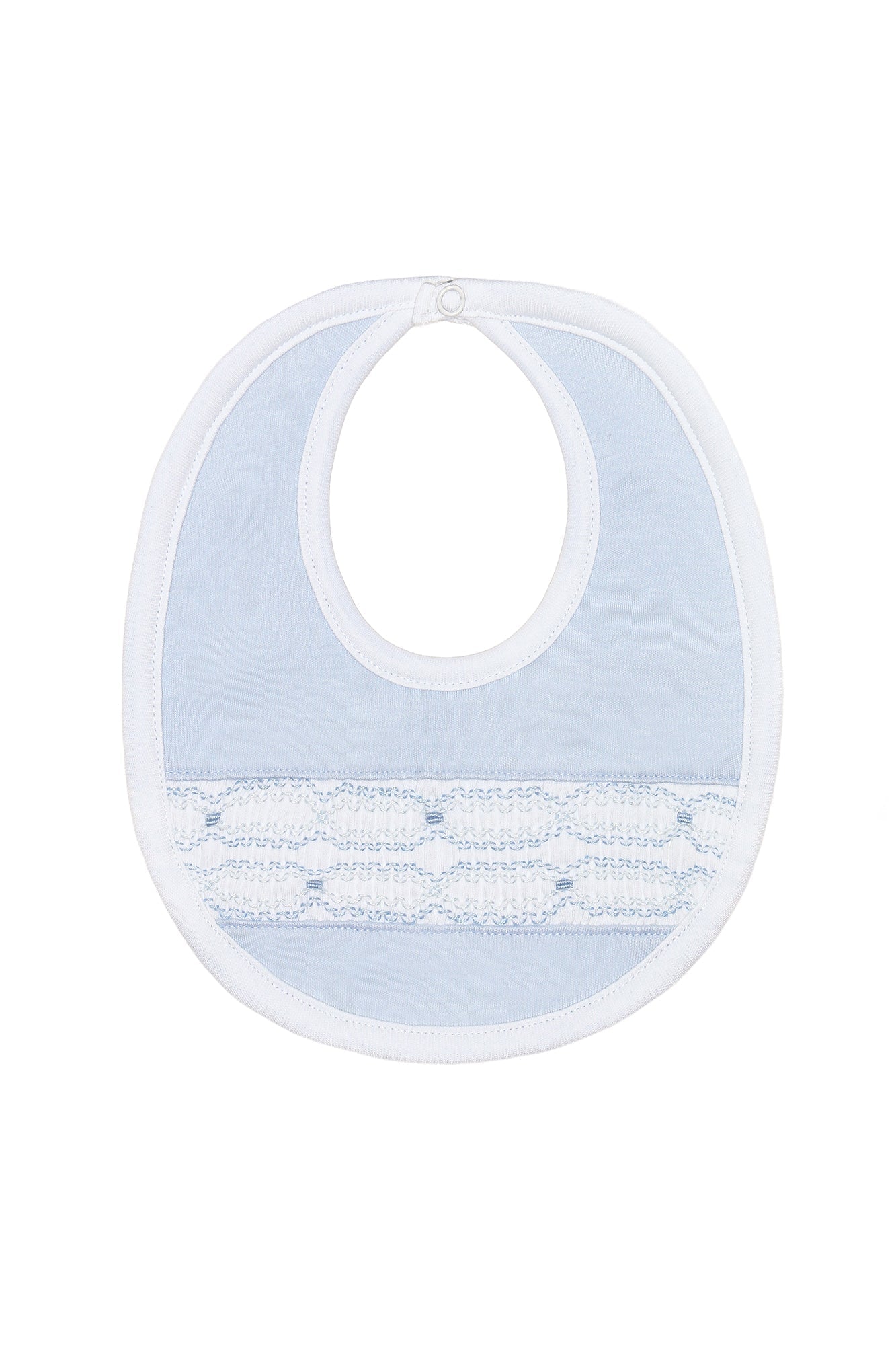 Signature Smocked Boys Bib