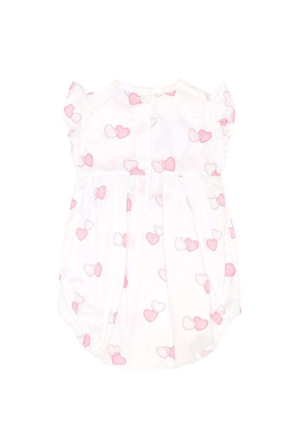 Sweetheart Woven Smocked Bubble