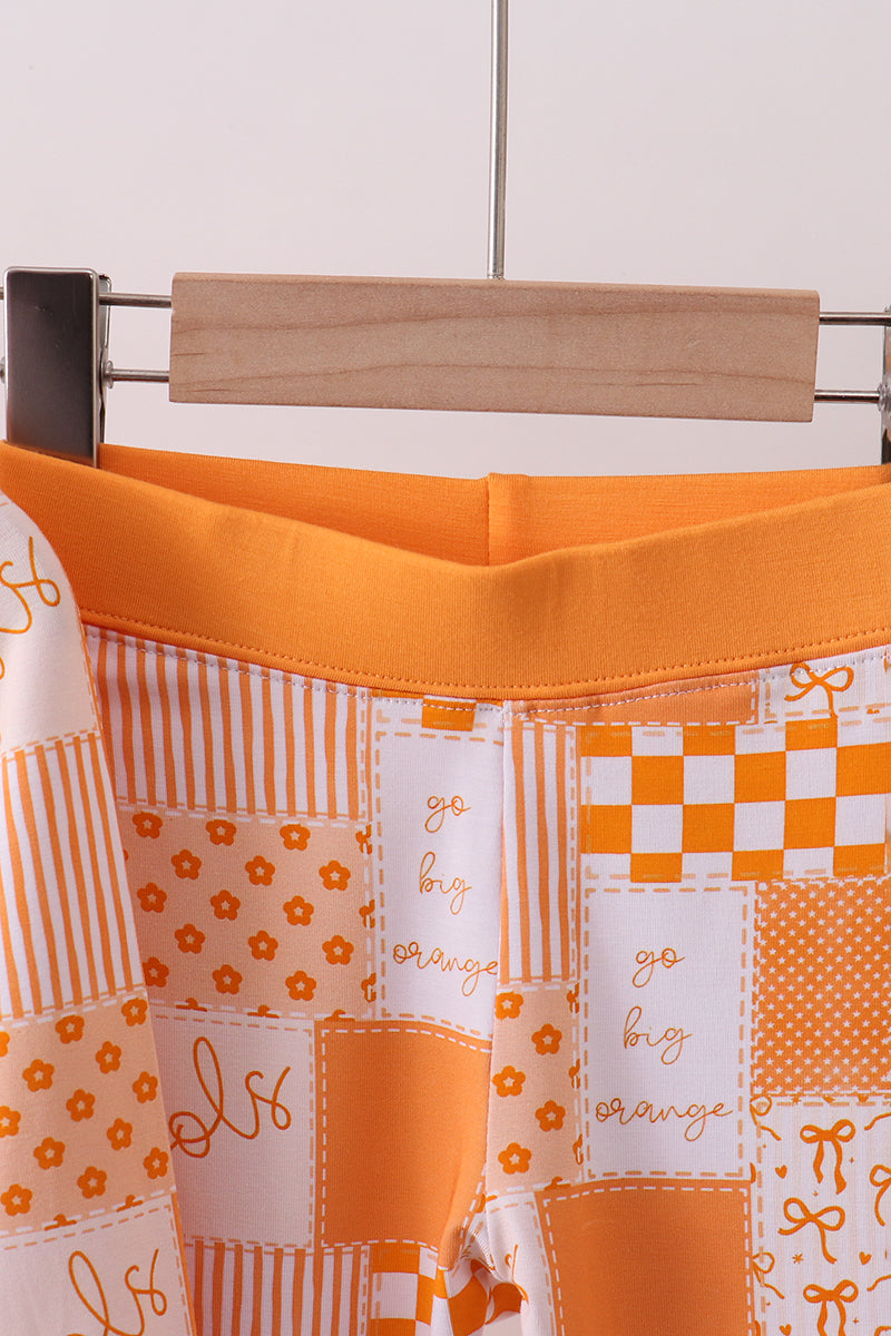 Floral Checkered Bamboo Sleepwear Set