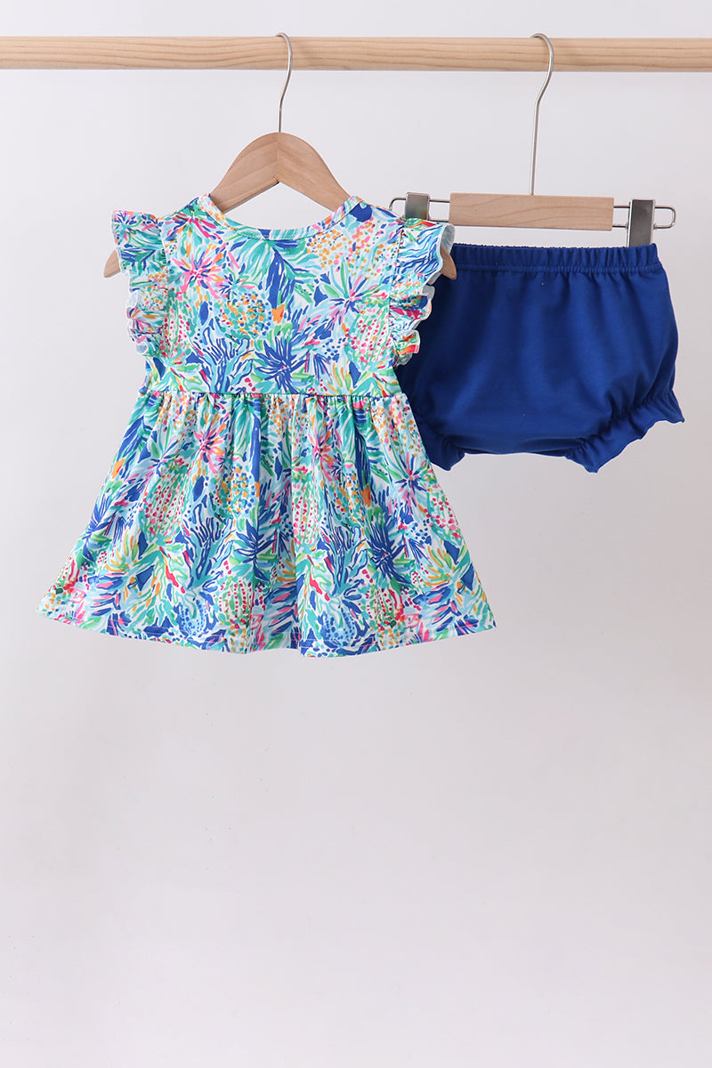 Blue Petals Boutique Set
