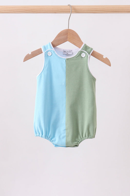 Sweet Blue Sage Bubble Romper