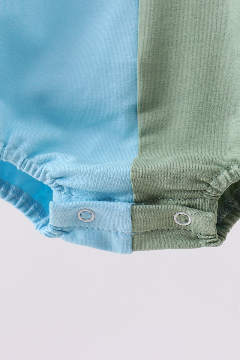 Sweet Blue Sage Bubble Romper