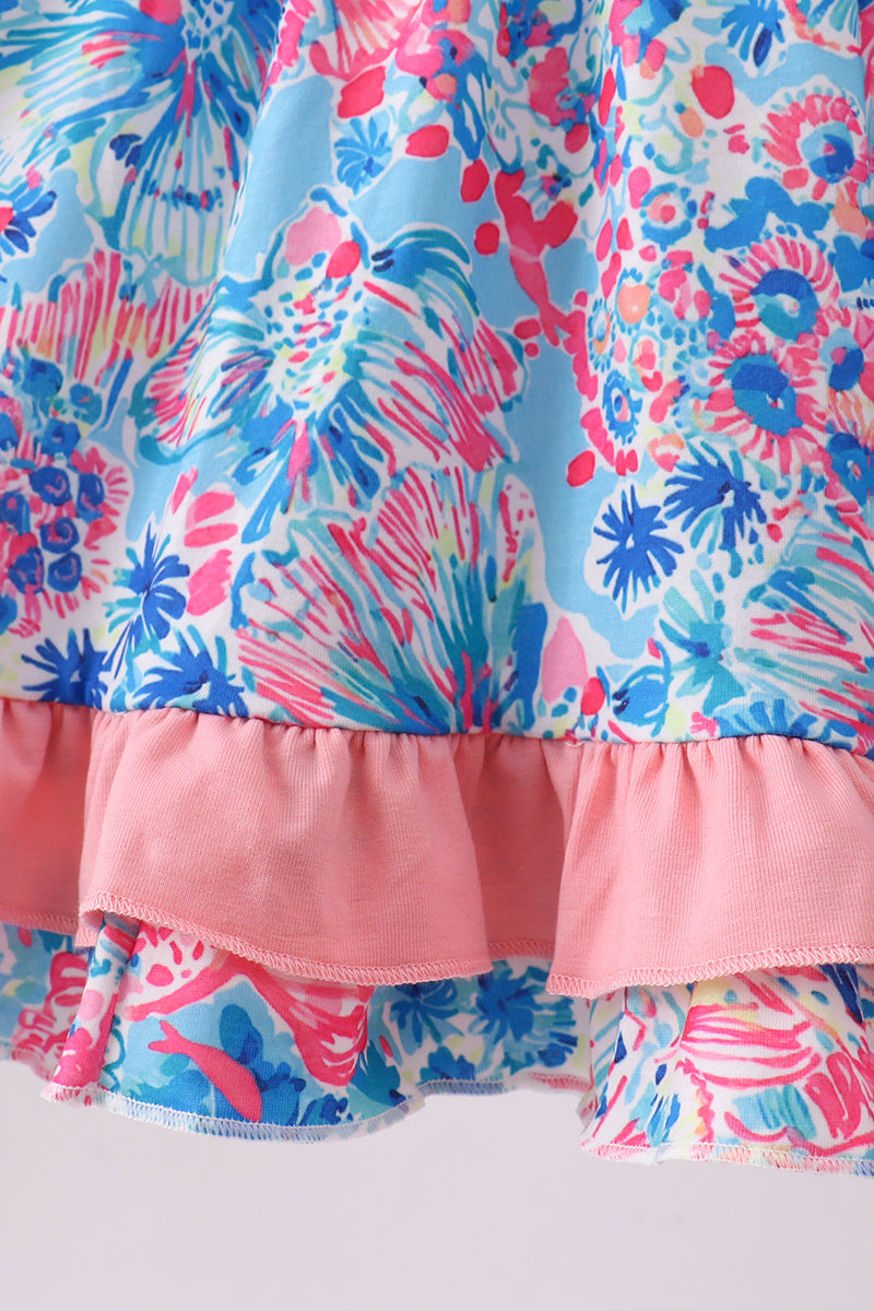 Pink Paradise Ruffle Dress