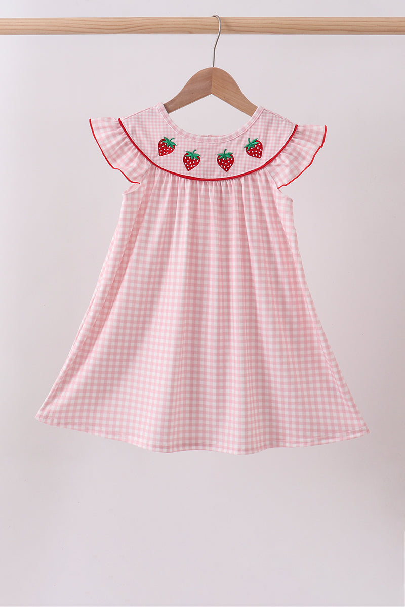 Pink Picnic Strawberry Dress