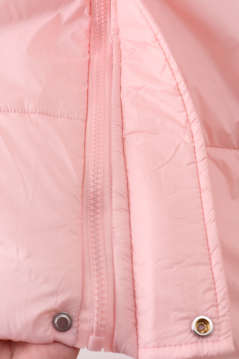 Pink Mom & Me Puffer Vest Set