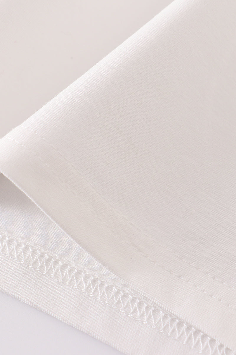Cream Basic Family Matching Tee Collection