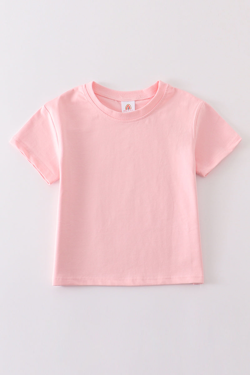 Pink Basic Family Matching Tee Collection