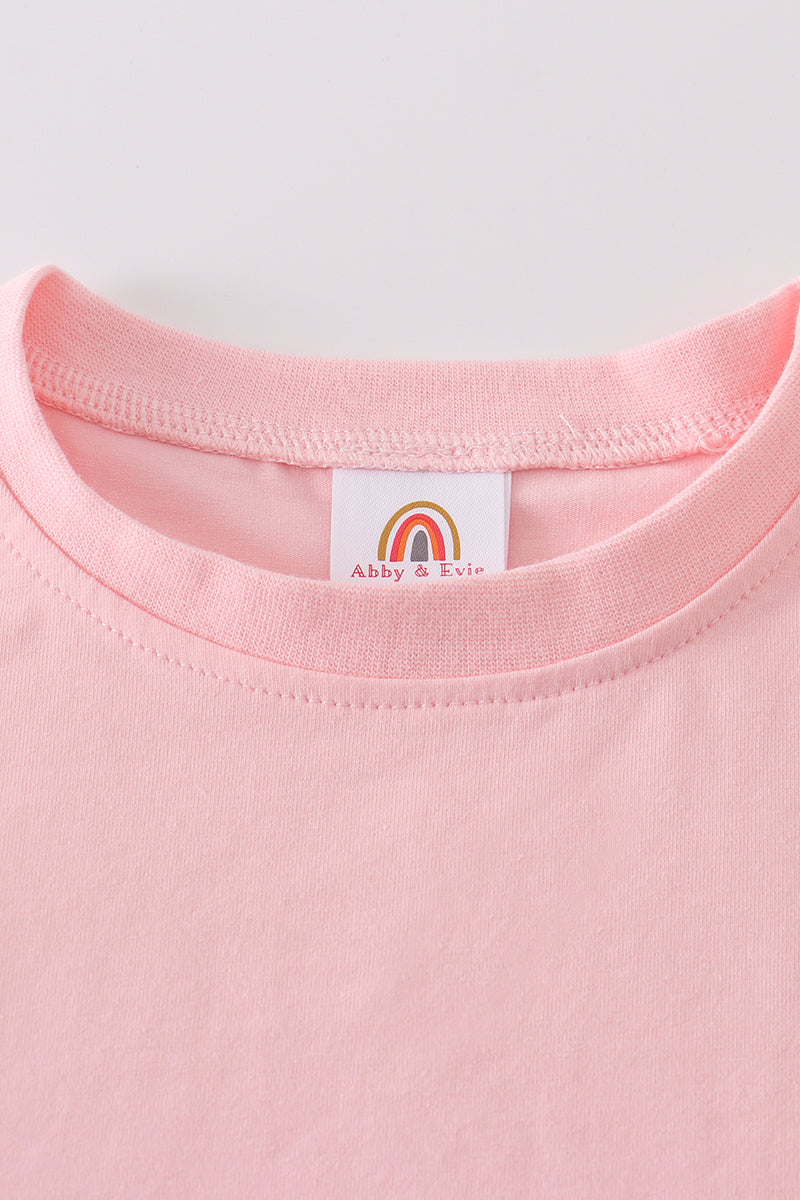 Pink Basic Family Matching Tee Collection
