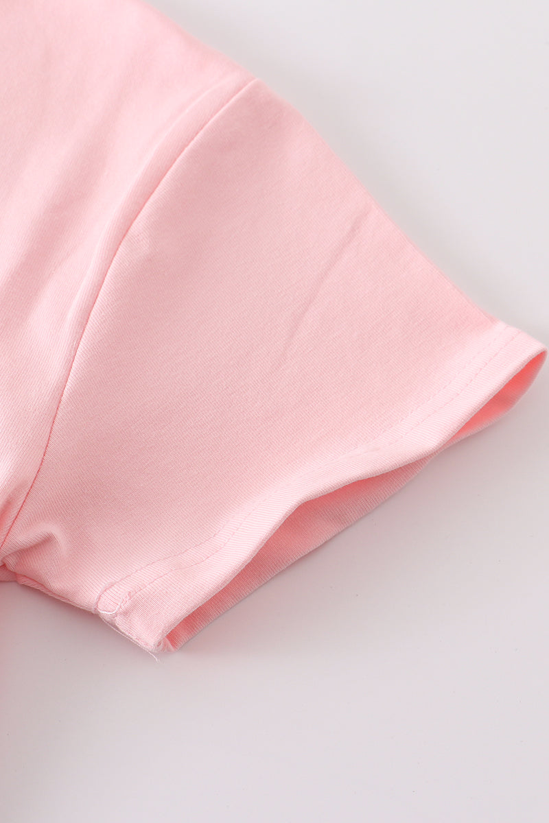 Pink Basic Family Matching Tee Collection