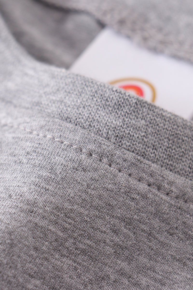 Gray Basic Family Matching Tee Collection