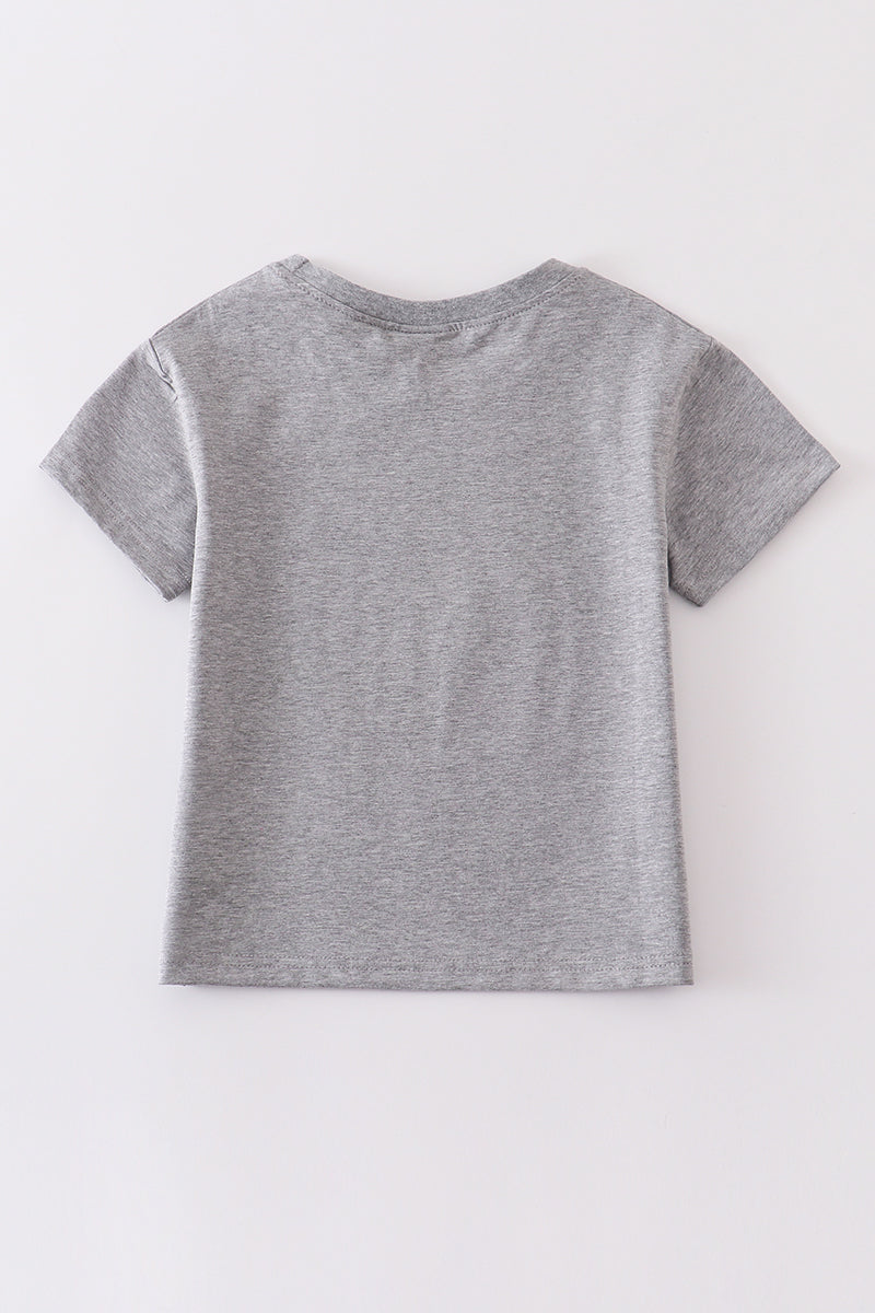 Gray Basic Family Matching Tee Collection
