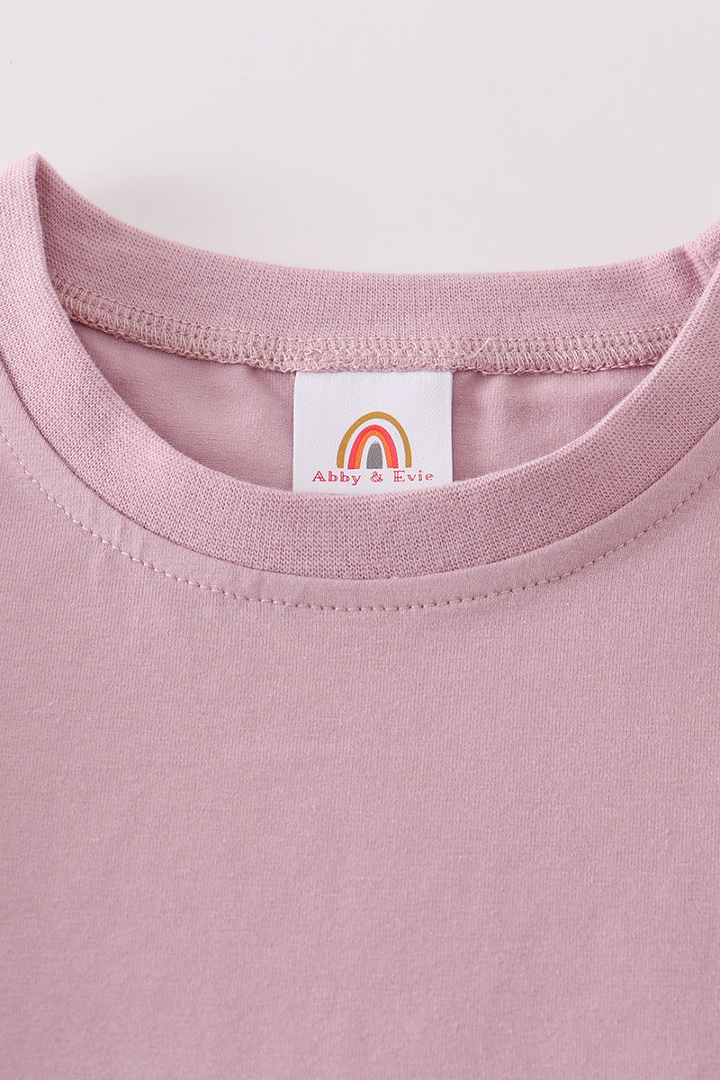 Purple Basic Family Matching Tee Collection