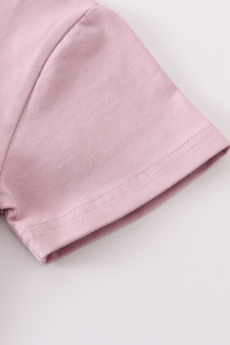 Purple Basic Family Matching Tee Collection