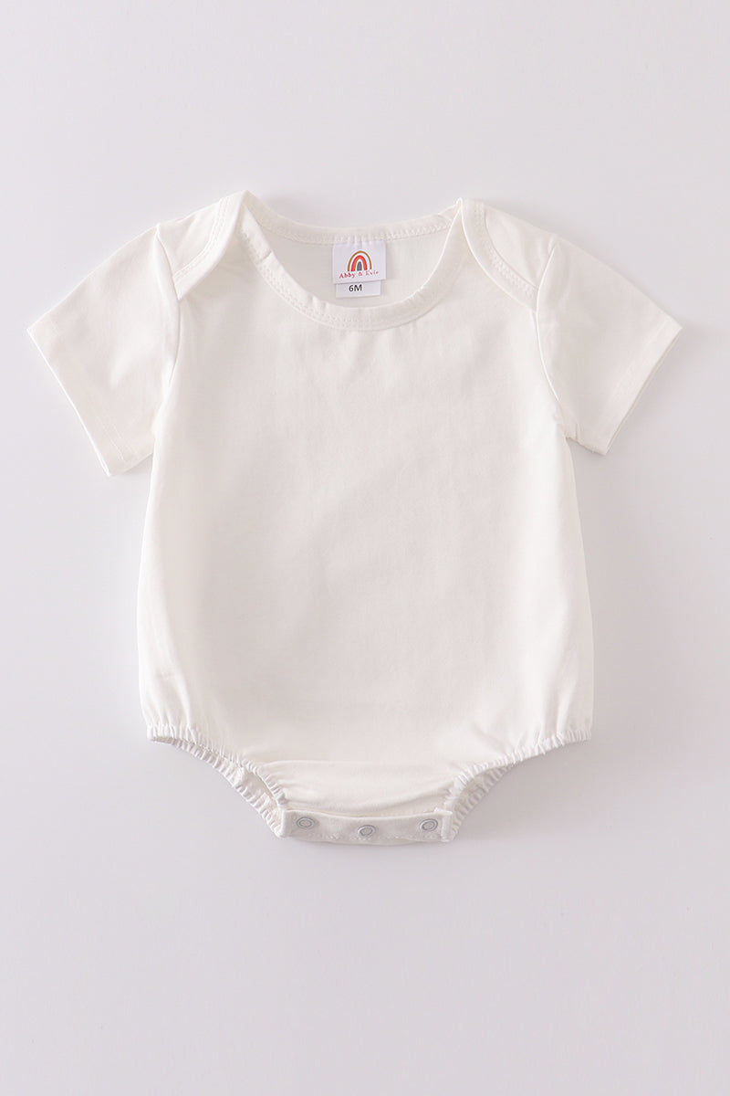 Cream Basic Family Matching Tee Collection
