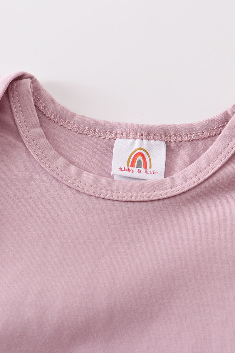 Purple Basic Family Matching Tee Collection