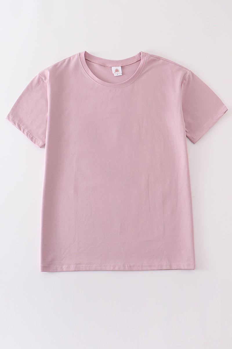 Purple Basic Family Matching Tee Collection