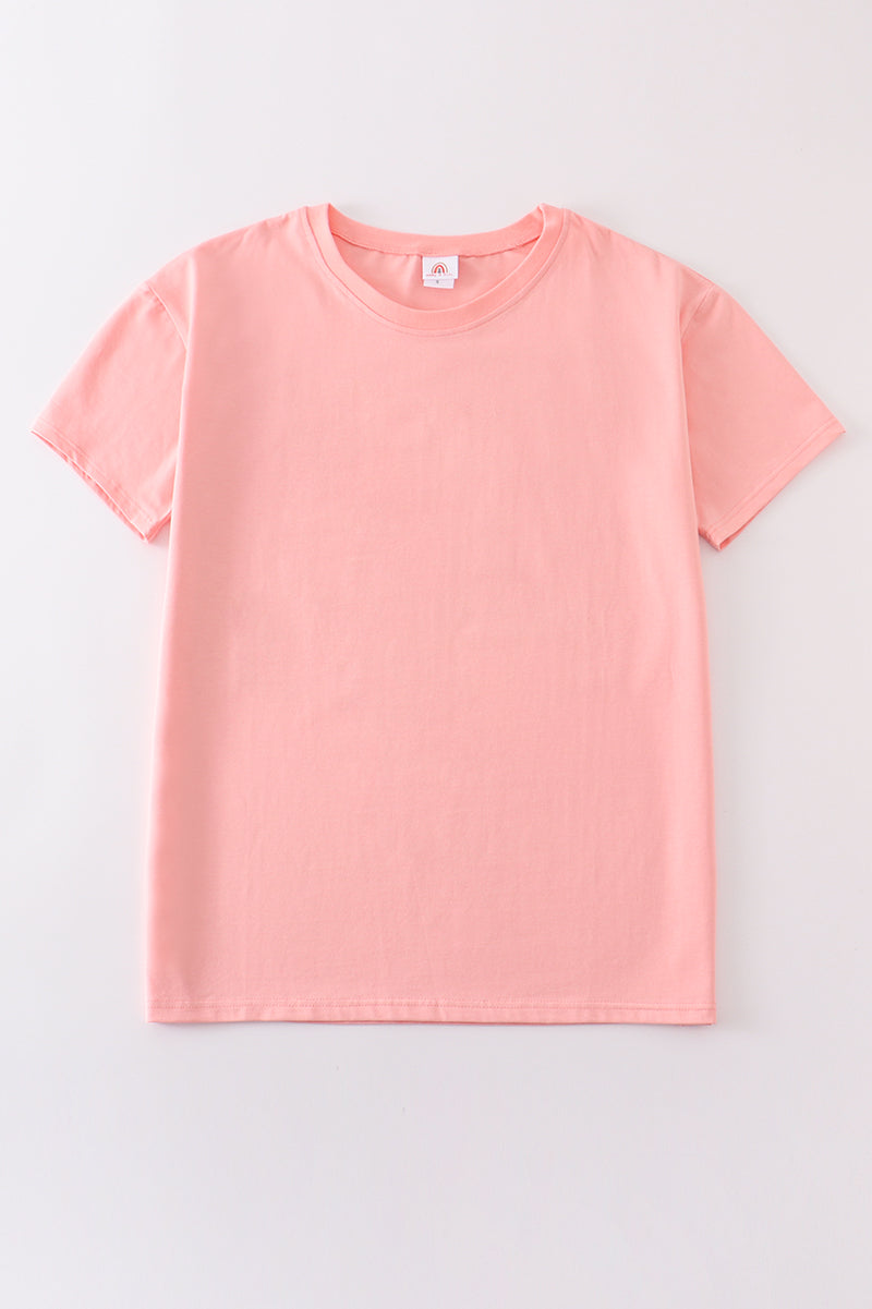 Pink Basic Family Matching Tee Collection