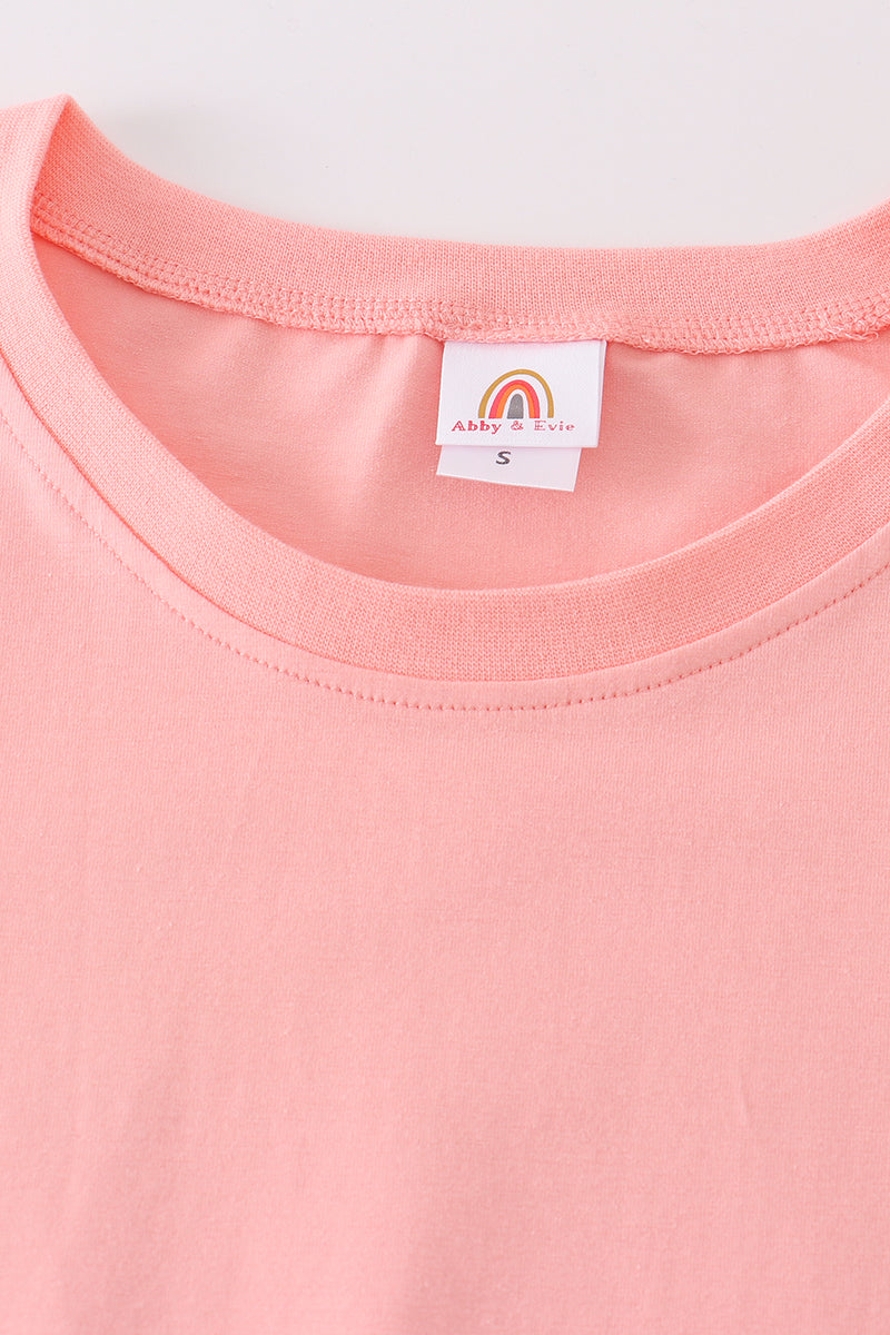 Pink Basic Family Matching Tee Collection