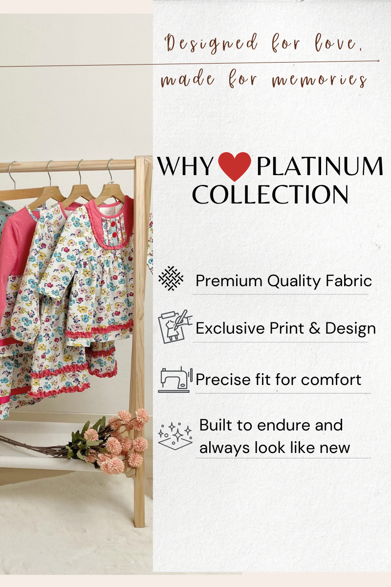 Platinum Balcony Print Ruffle Baby Blanket