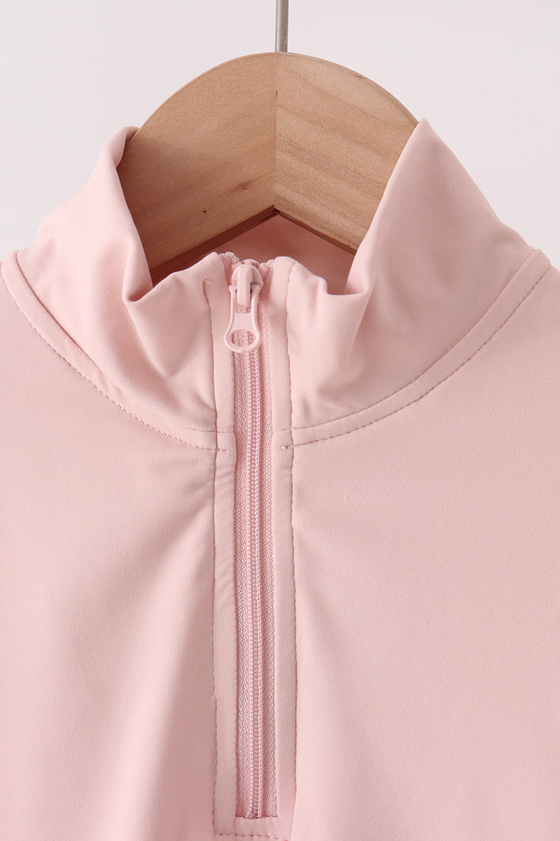 Pink Scalloped Active Set - Ready for Her Day