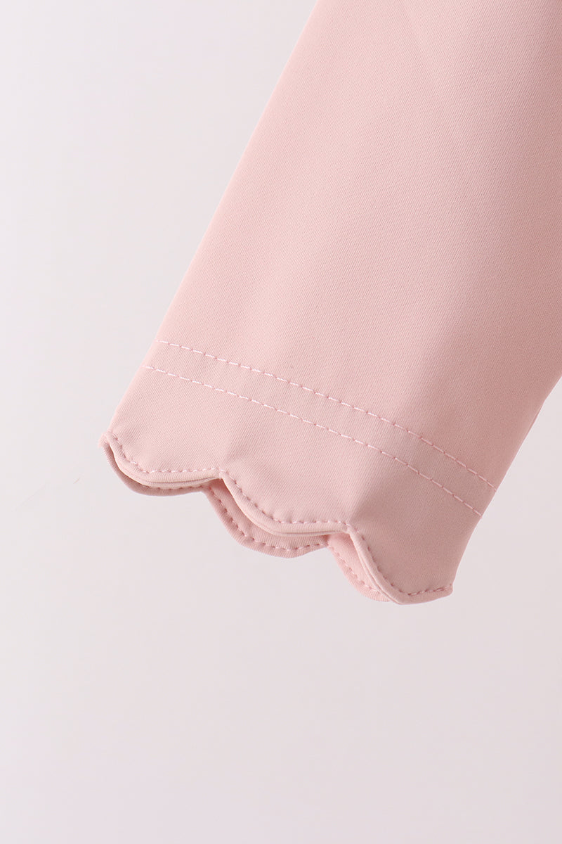 Pink Scalloped Active Set - Ready for Her Day