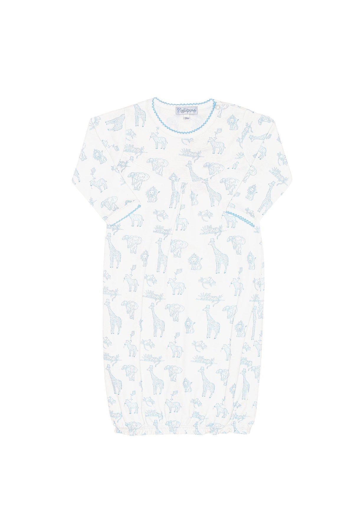 Blue Safari Gown