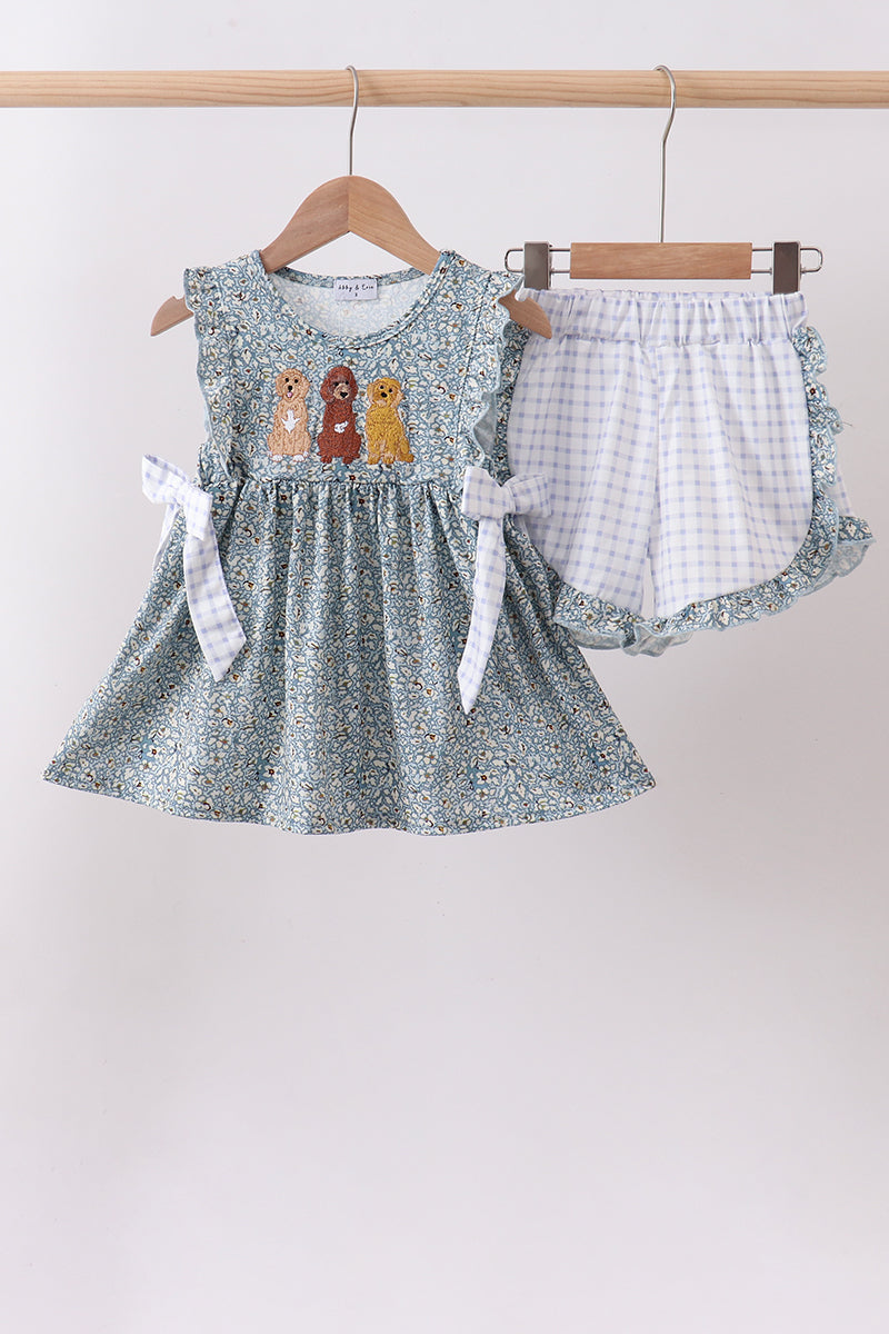 Bloom & Bark Ruffle Shorts Set