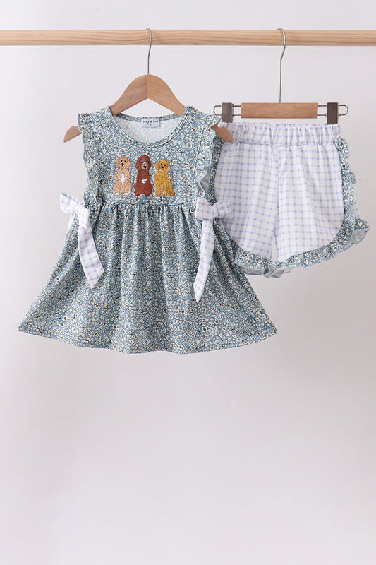 Bloom & Bark Ruffle Shorts Set