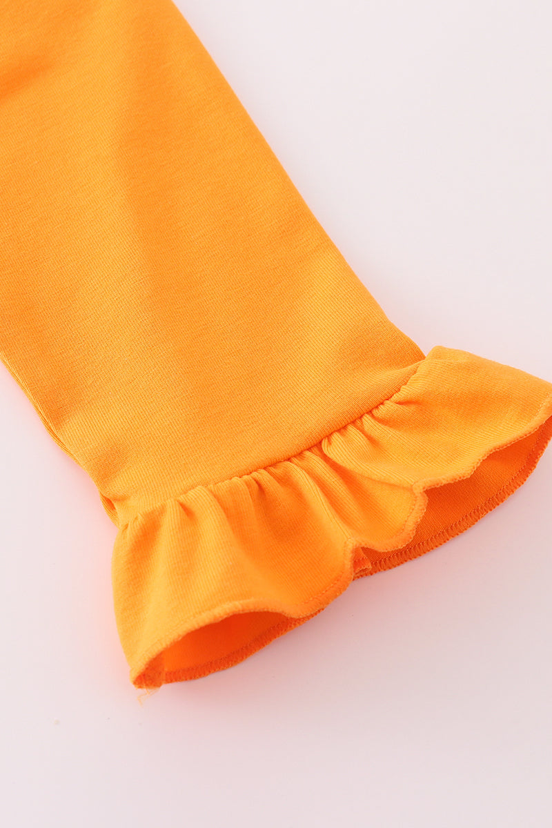 Tennessee Go Vols Applique Ruffle Pants Set