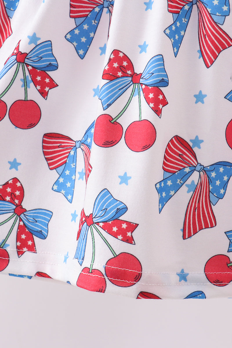 Red Cherry Bow Summer Set