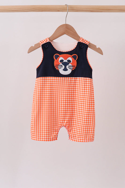 Tiger Applique Jon Jon - Adorable Baby Boy Outfit for Little Explorers