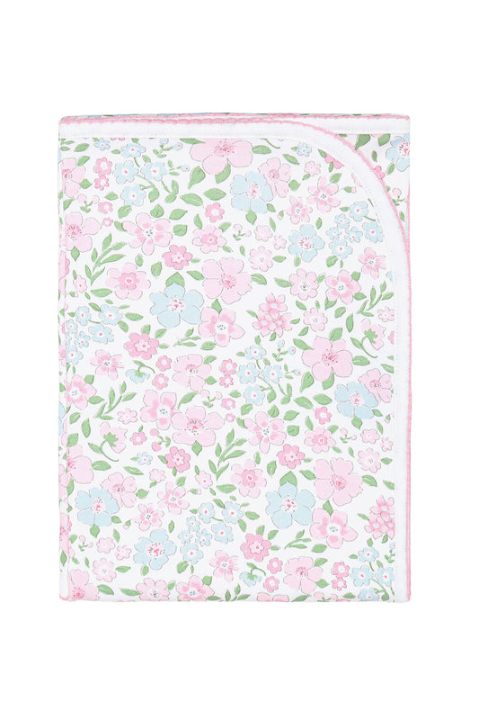 English Garden Receiving Blanket