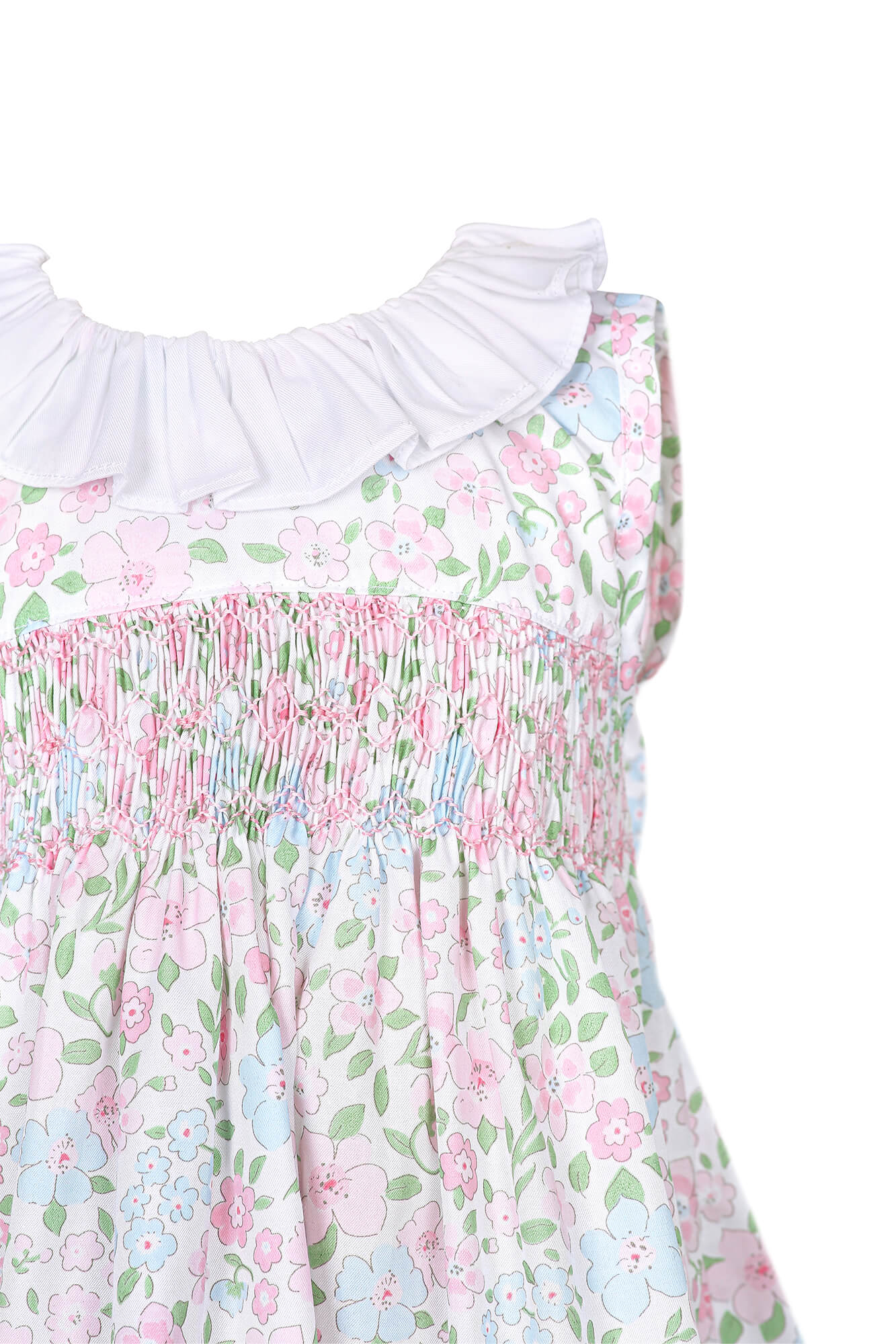 English Garden Woven Spring Dress