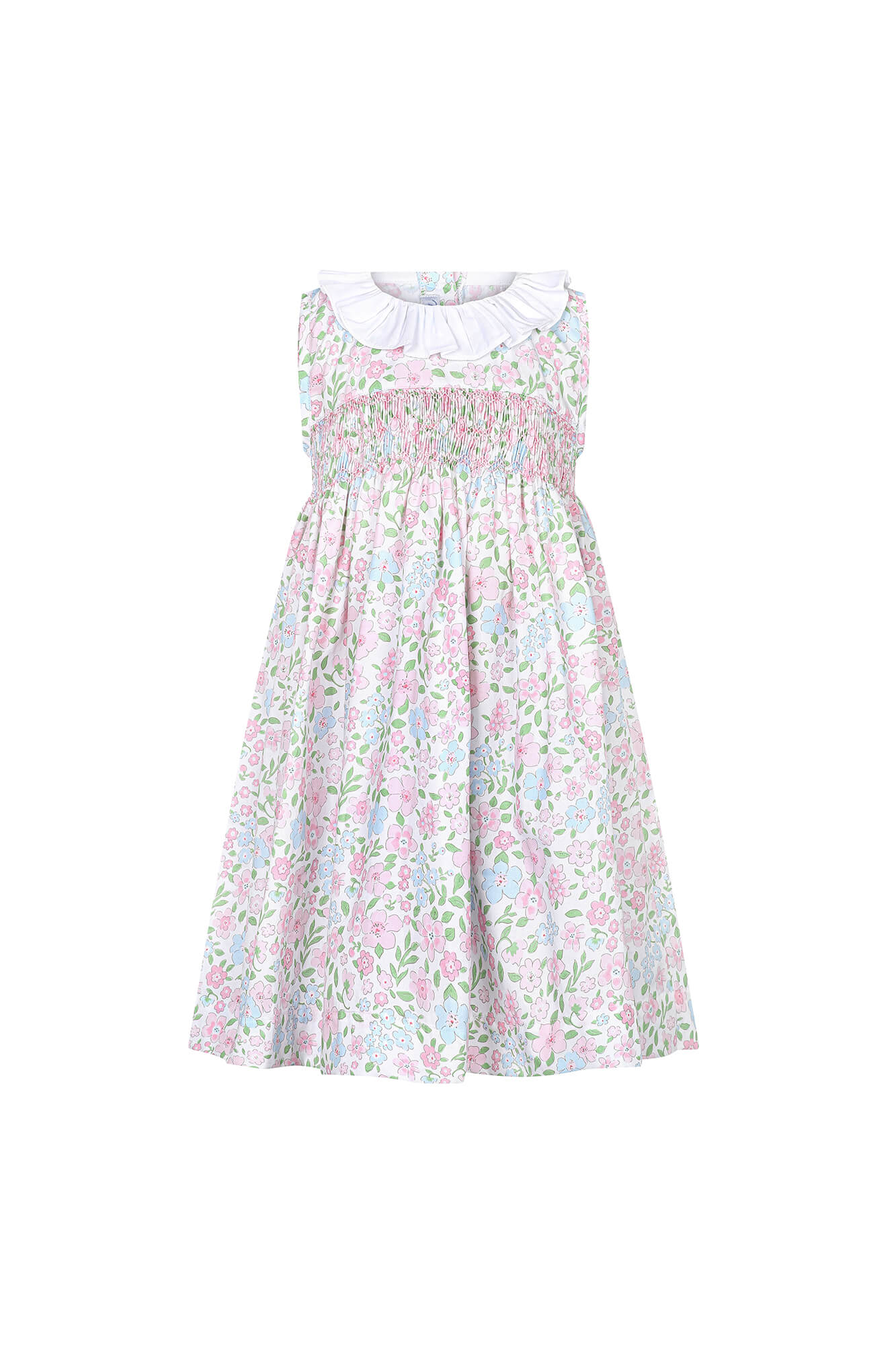 English Garden Woven Spring Dress