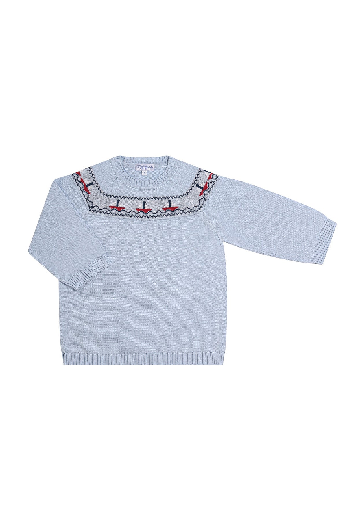 Sailboat Knit Sweater