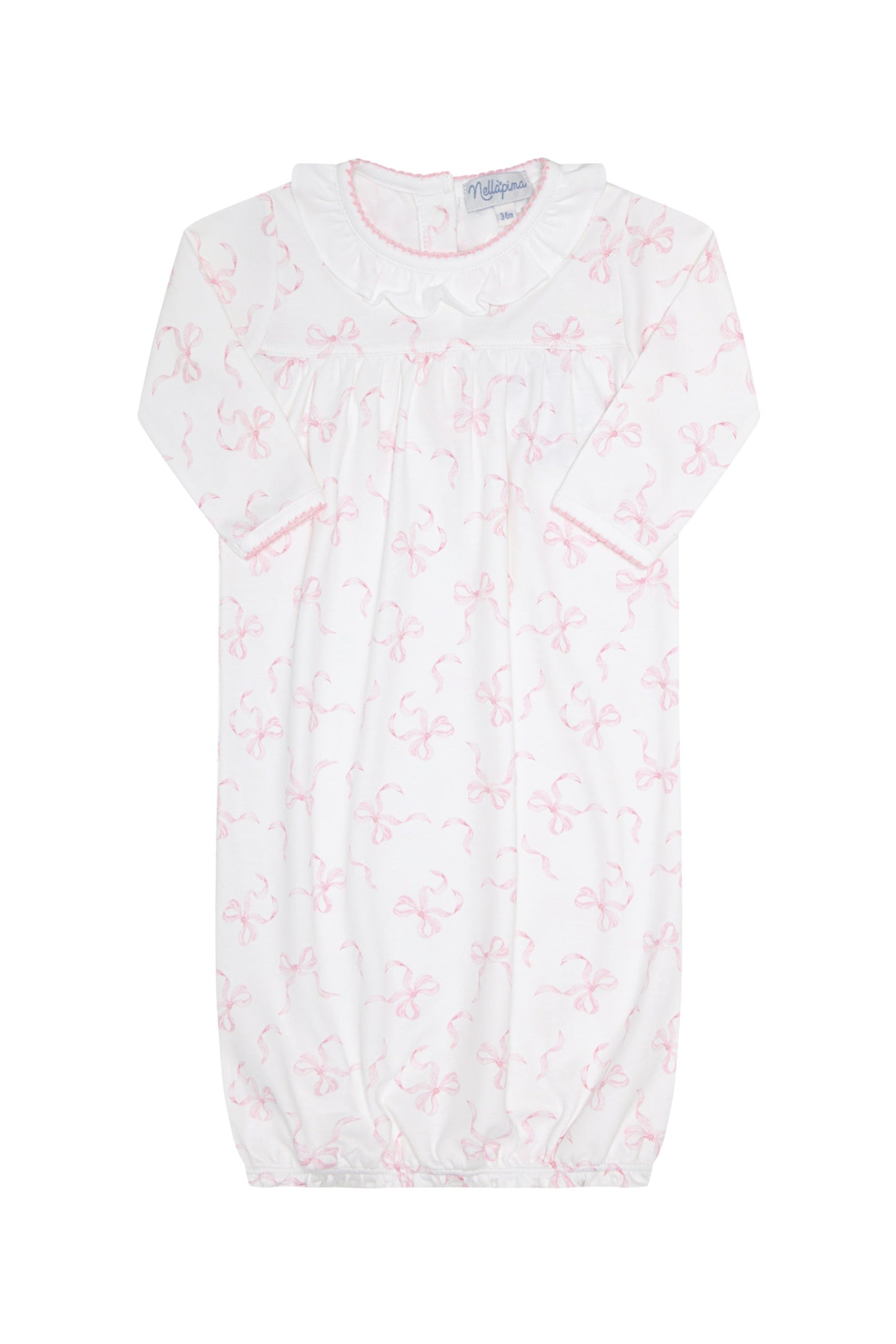 Charming Bows Print Gown