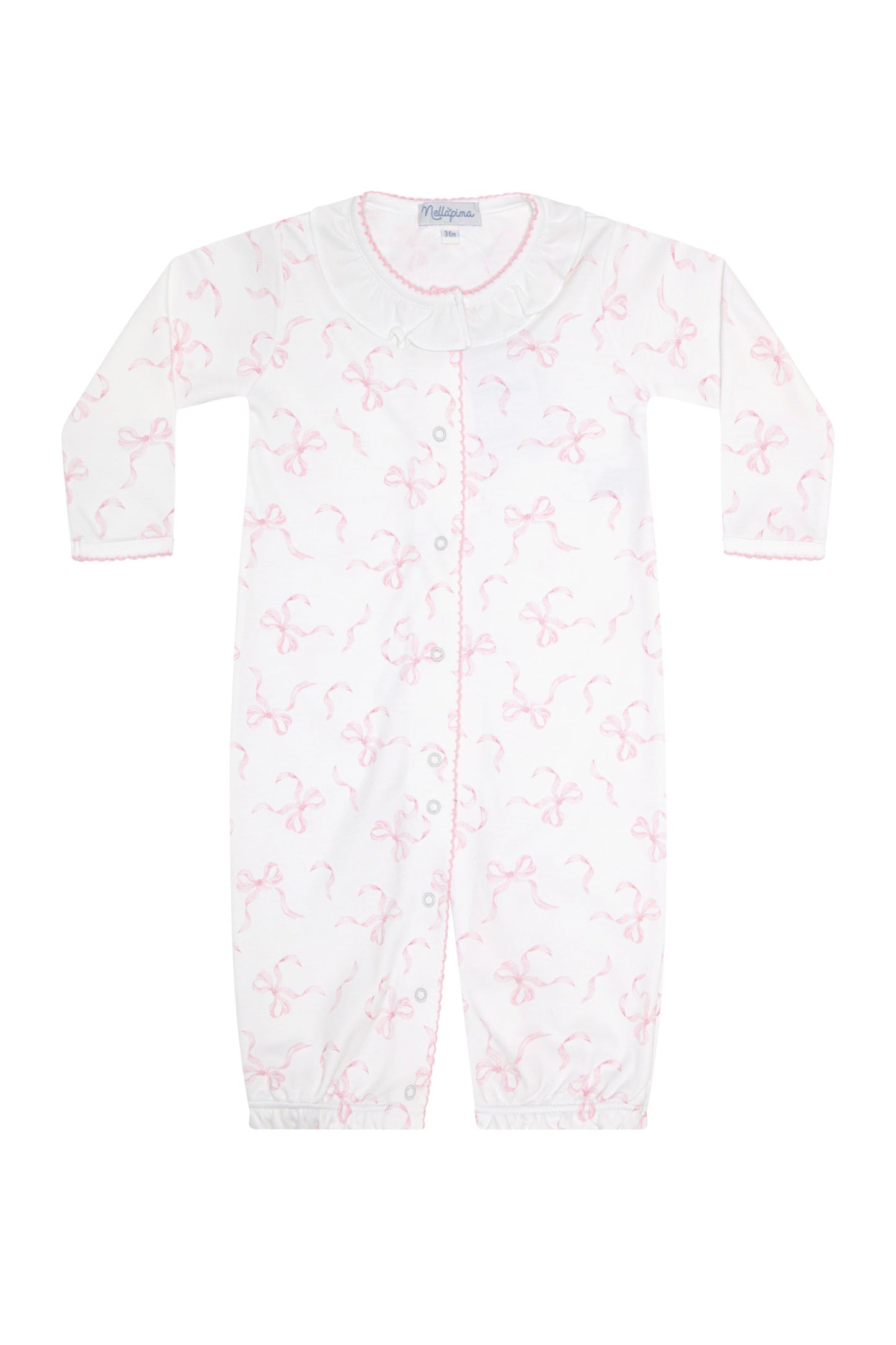 Charming Bows Print Converter Gown