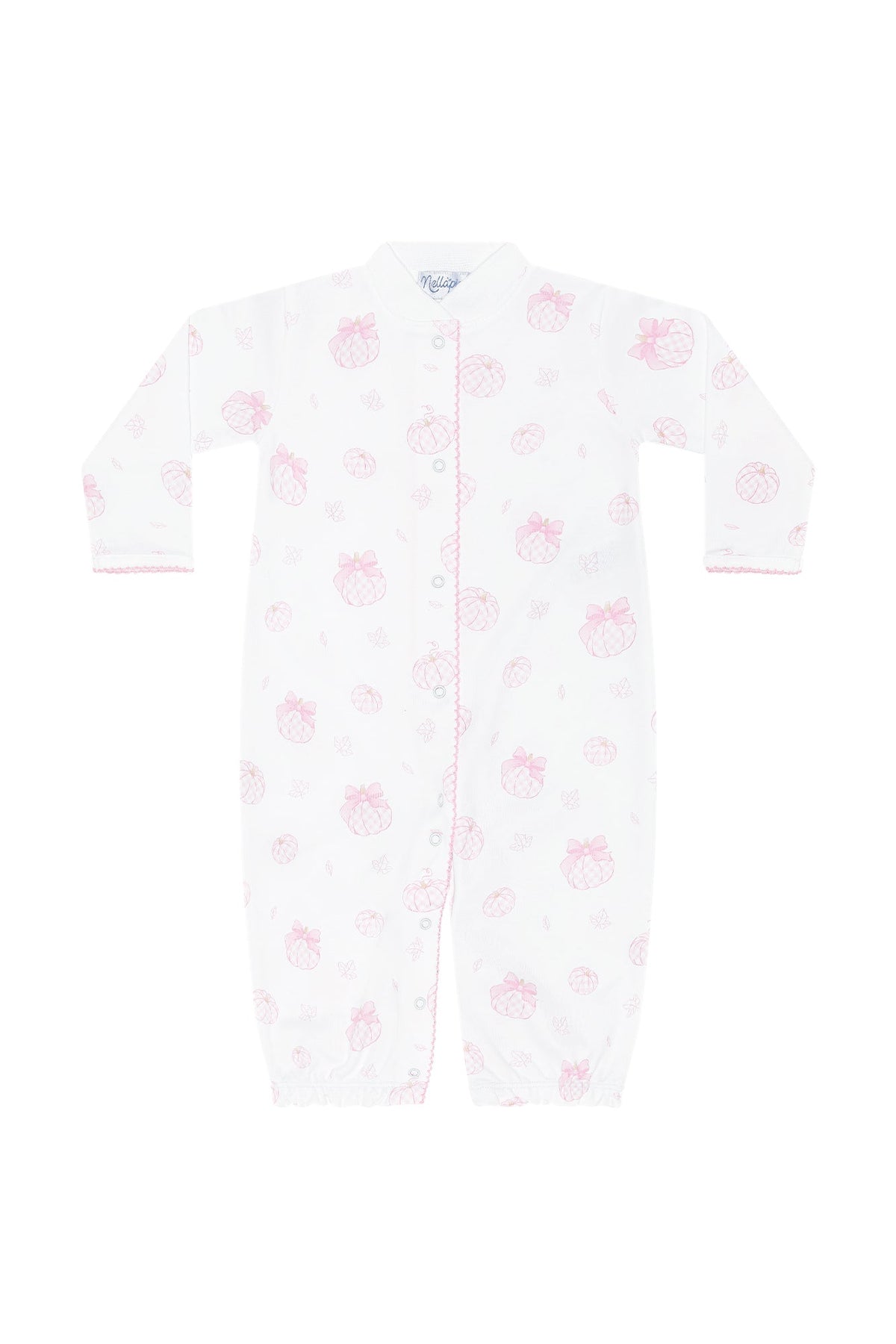 Premium Pink Pumpkin Patch Converter Gown - Sweet Fall Dreams for Baby Girls