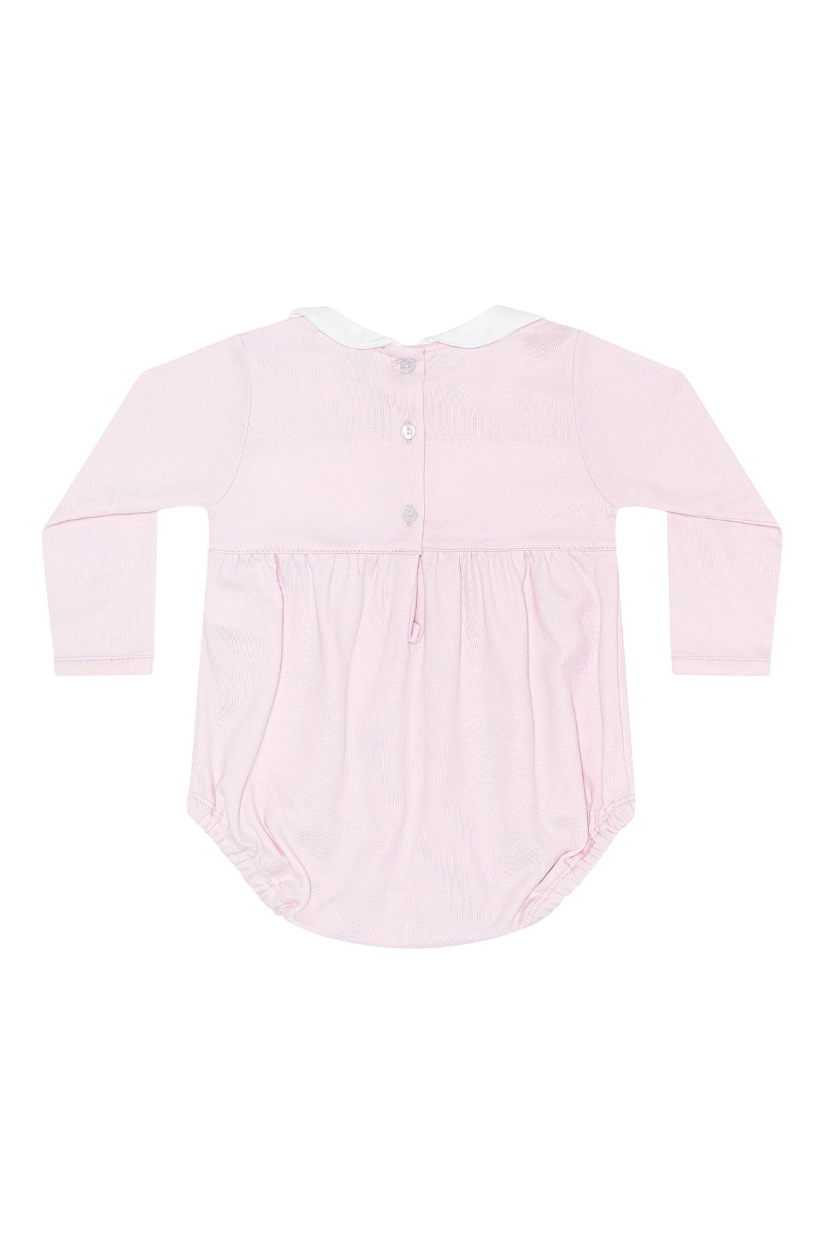 Premium Pink Pumpkin Patch Embroidered Bubble - Sweet Fall Style for Baby Girls