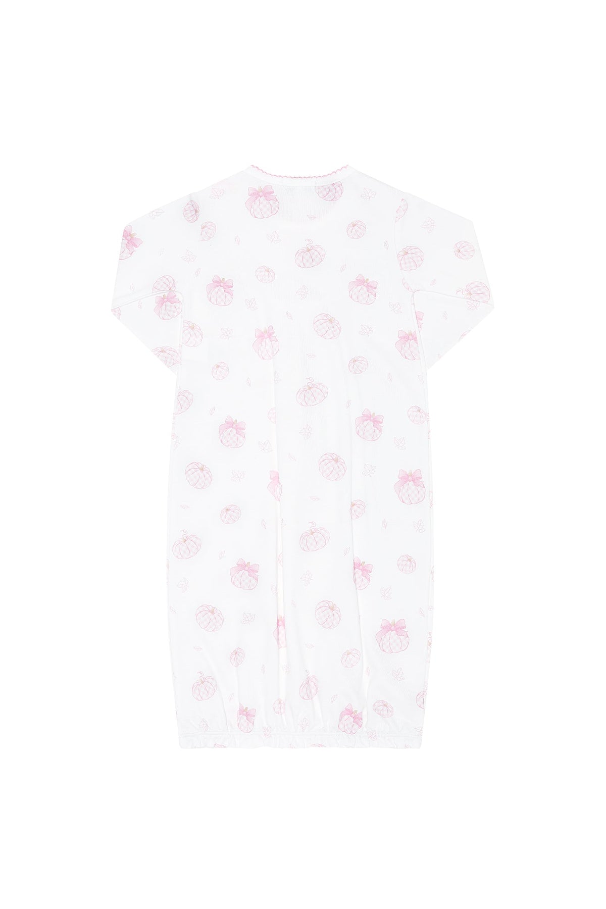 Premium Pink Pumpkin Patch Gown - Sweet Fall Dreams for Baby Girls