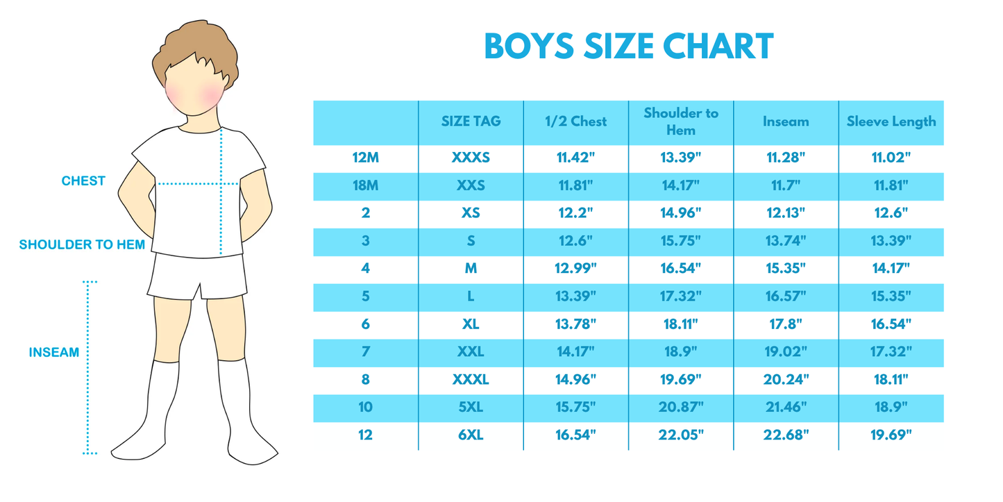 All-Star Sports Stripe Boys Outfit