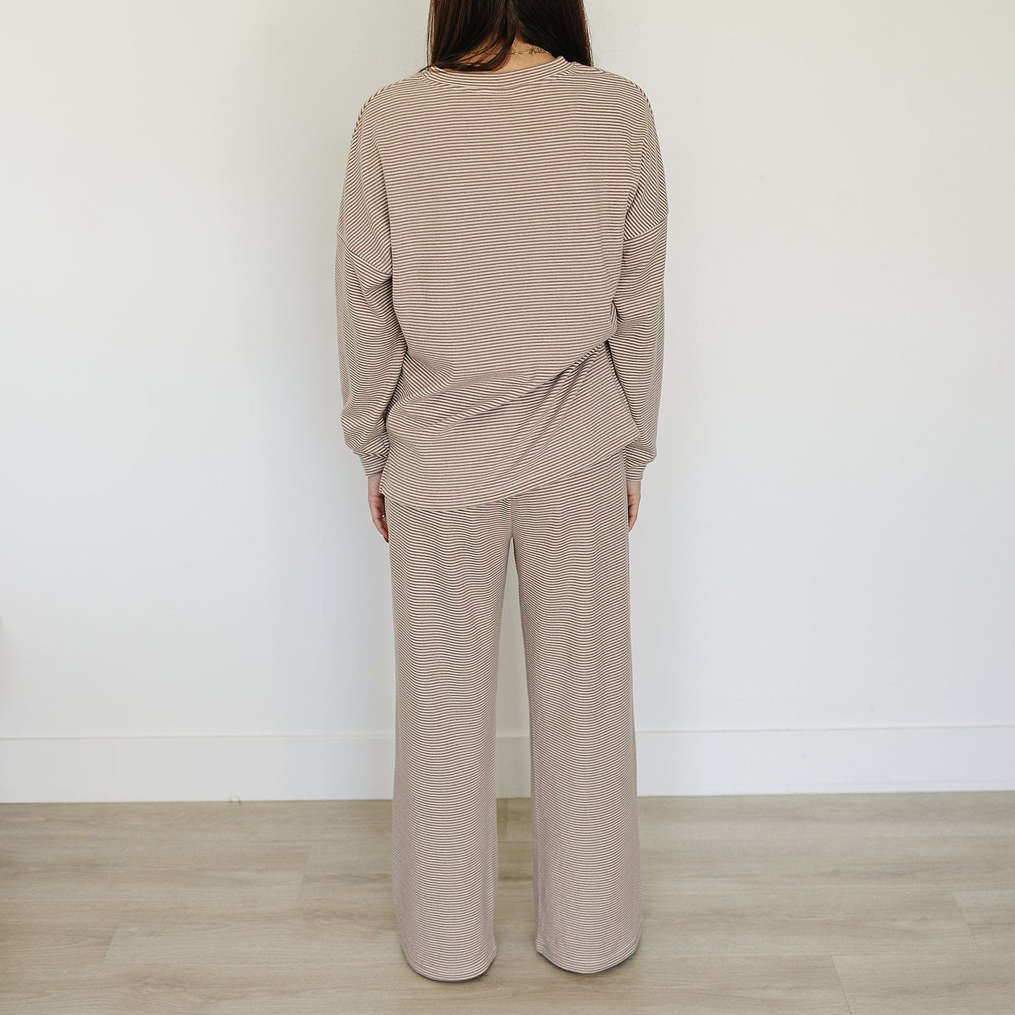 Women's Striped Loungewear Set