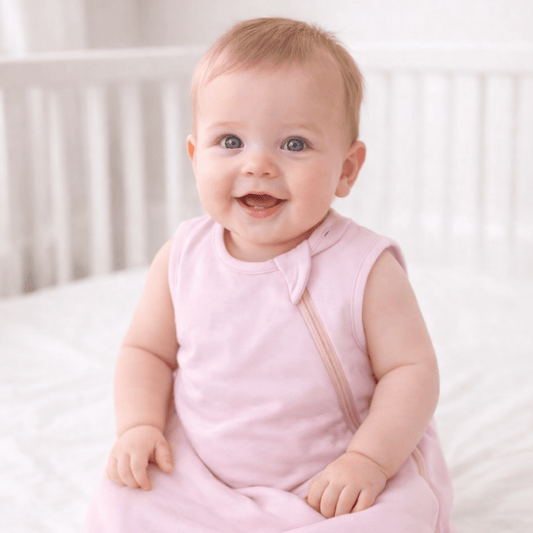 Candy Pink Sleep Sack - Soft & Cozy Baby Girl Style