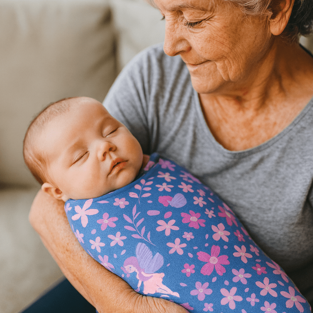 Dream A Little Dream Swaddle - Soft & Sweet Baby Girl Style