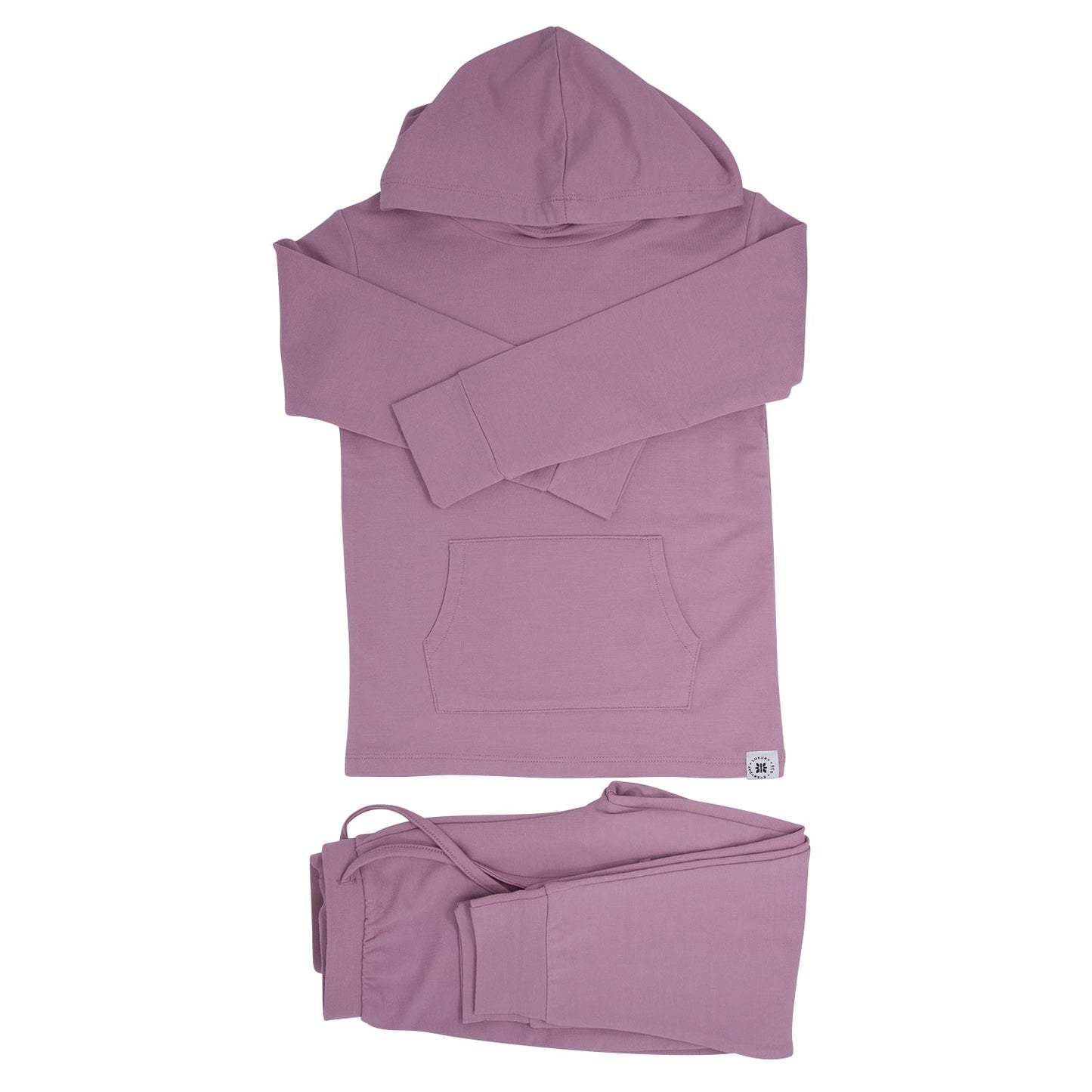 Petunia Pink Hooded Jogger Set