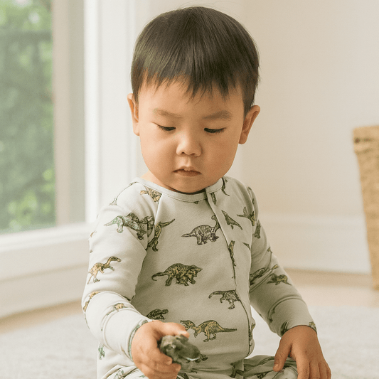 Legendary Zipper Footie - Adorable Baby Boy Look
