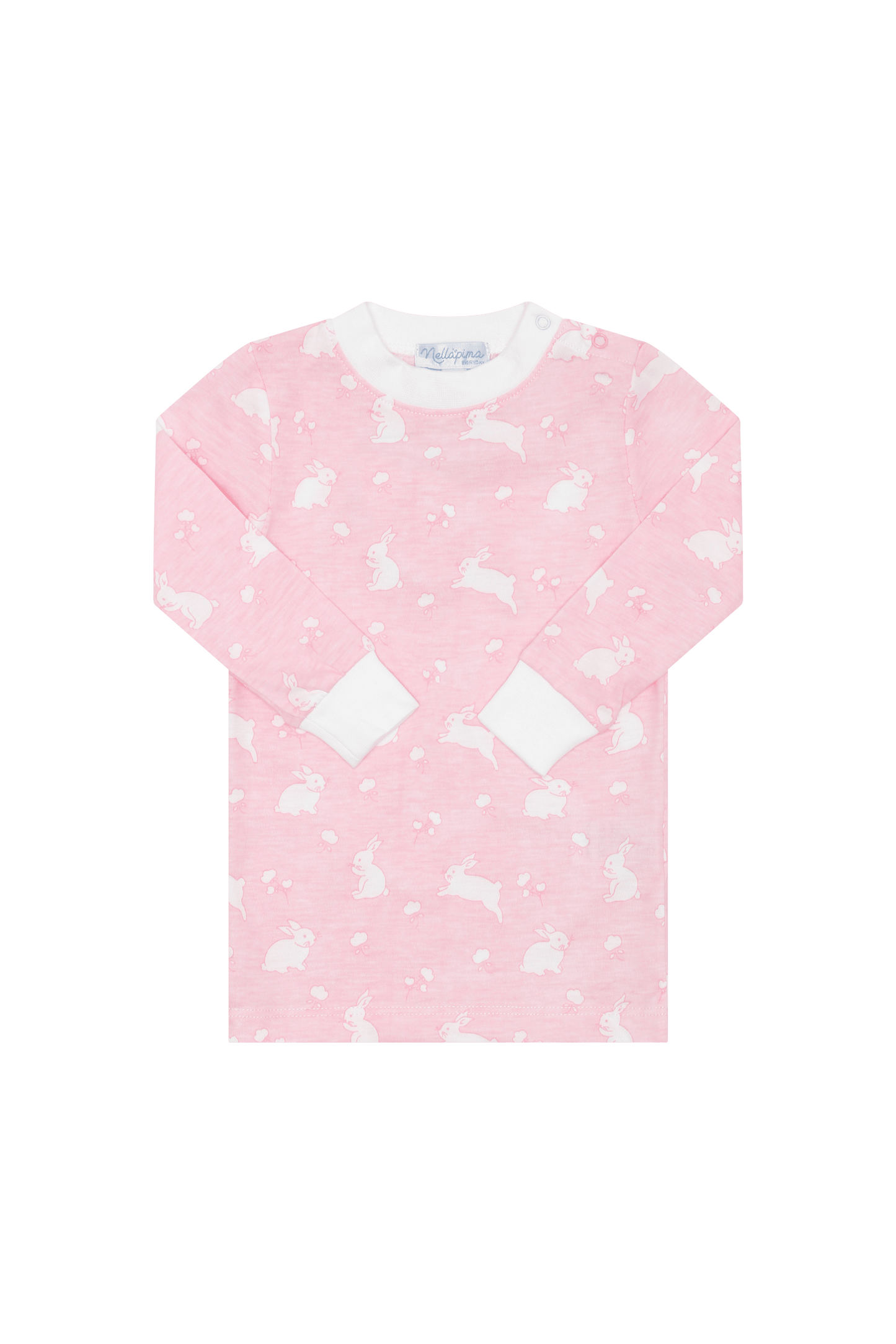 Pink Bunny Cotton Pajamas